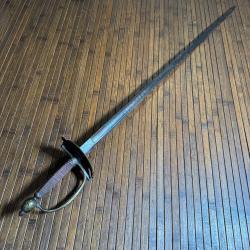 &Eacute;P&Eacute;E 1786 D'OFFICIER FRAN&Ccedil;AIS &Eacute;POQUE R&Eacute;VOLUTION FRAN&Ccedil;AISE