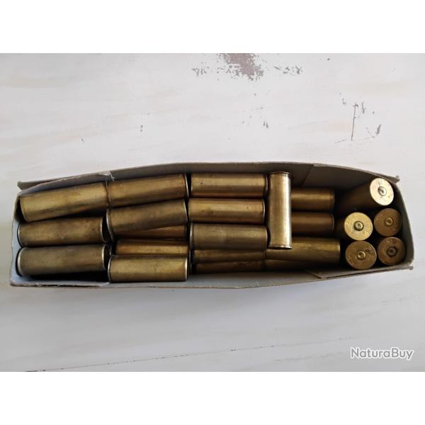 50 douilles laiton calibre 12