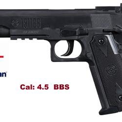 Pistolet 1911  Crosman - Co2  Cal 4.5  Billes acier