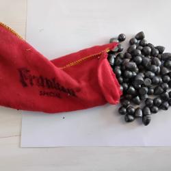 Lot de balles ogivales et rondes 950 gr