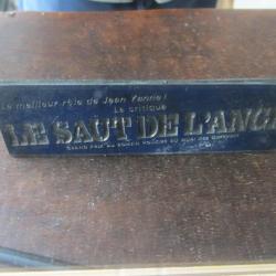 Plaque impression publicitaire film Le saut de l'ange 1971