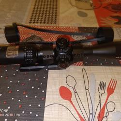 Lunettes Bushnell AR Optics 4,5-18x40, Side Focus, Dropzone 308 BDC