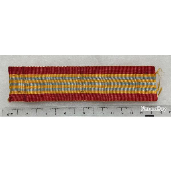 FRANCE VIET NAM - RUBAN AUTHENTIQUE MEDAILLE des forces arm�es classe Or