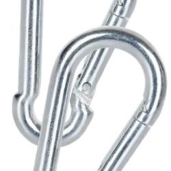 Mousquetons de fixation Inox M6 60mm (Lot de 2)