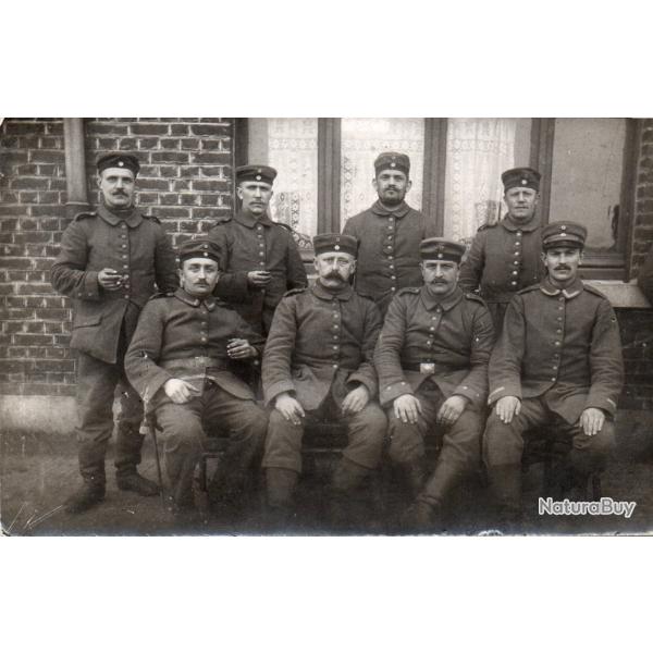 CPA -un groupe Soldat Allemand -N�7599