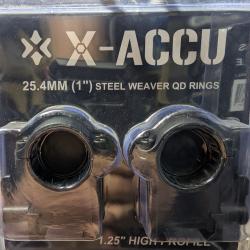 Colliers VECTOROPTICS x ACCU QD 25.4mm haut