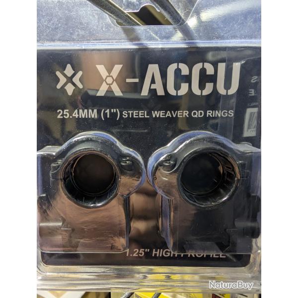 Colliers VECTOROPTICS x ACCU QD 25.4mm haut