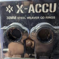 Colliers VECTOROPTICS x ACCU QD 30mm haut