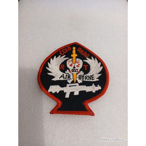 Patch arm�e us RECONNAISSANCE TEAM COLORADO AIRBORNE ORIGINAL 2