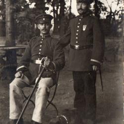 CPA -un groupe Soldat Allemand -N&deg;7602