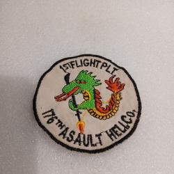 Patch arm&eacute;e us 176th ASSAULT H&Eacute;LICOPT&Egrave;RE  ORIGINAL 2