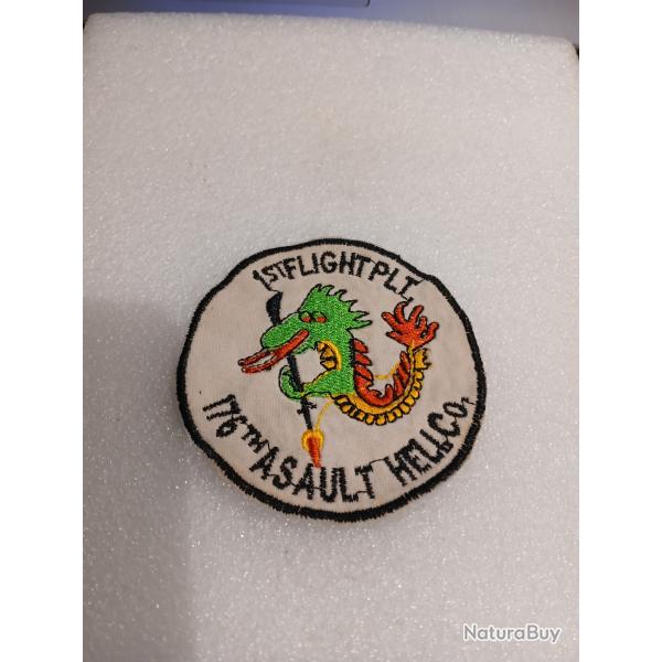 Patch arm�e us 176th ASSAULT H�LICOPT�RE  ORIGINAL 2