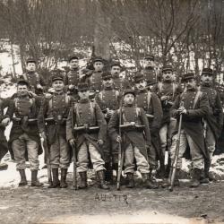CPA -un groupe Soldat -N&deg;7603