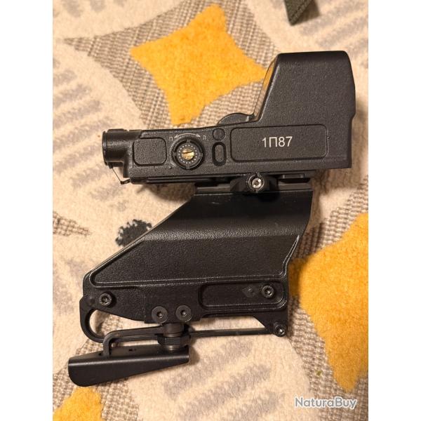 Viseur point rouge russe 1P87 - origine Russie - complet - �tat excellent - rare en Europe