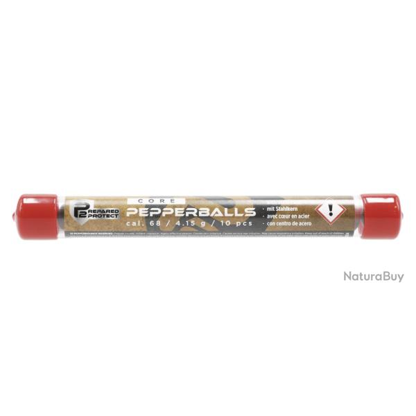 Billes Poivre Noyau Acier P2P X 10 - cal.68 - Umarex