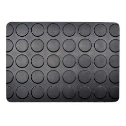Tapis caoutchouc pastill&eacute;