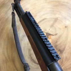 Garde main polym&egrave;re  pour Mauser espagnol la coruna fr8 fr7  avec rail picatinny aluminium