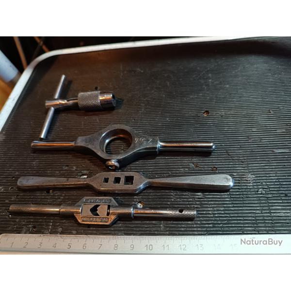 Lot porte fili�re et porte taraud professionnel tr�s bon etat lot 2