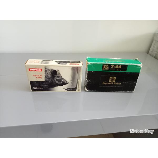 Balle de carabine 7x64