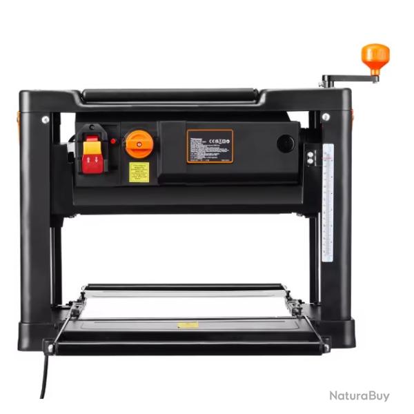 Raboteuse �lectrique d'�paisseur, raboteuse � bois de 13 pouces avec 3 lames,15 amp�res, 2000W