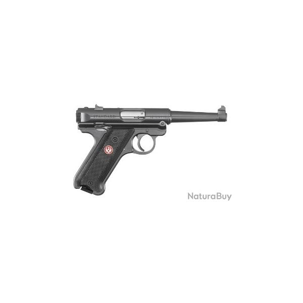 Pistolet RUGER MARK IV standard bronze cal.22lr canon fusele 4.75 ...