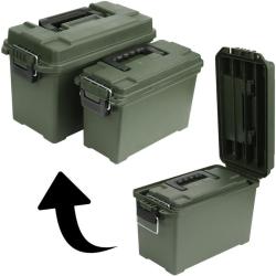 Boite de rangement de survie Fosco COMBO 4 et 9 litres (lot de 2)