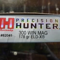 BALLES 300 wm hornady ELD-X