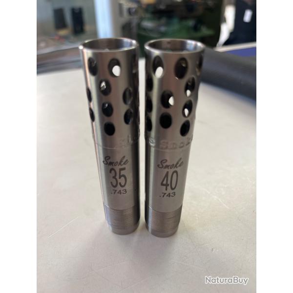 2 Chokes kicks smoke invector plus FULL ET EXTRA FULL