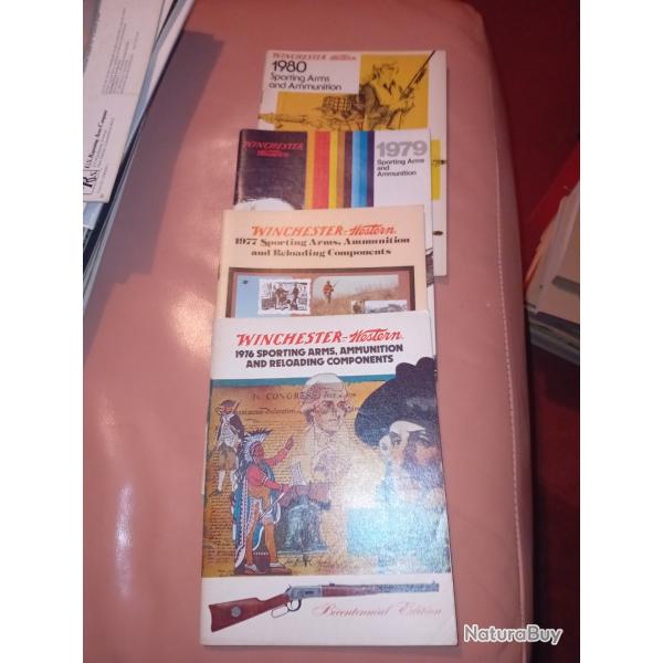 Lot de catalogues Winchester? Marlin et Colt