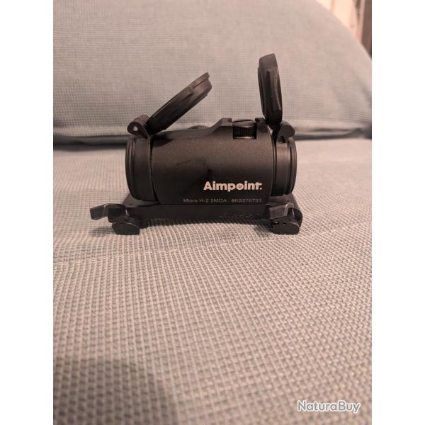 Aimpoint micro H2 + montage Blaser