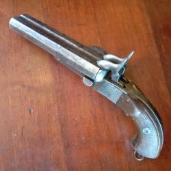 Gros revolver &agrave; broches double canons en 16 mm