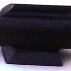 Guidon Transversal vis&eacute;e blanche, bord arrondi  7mm