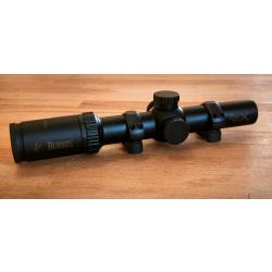 Lunette de battue BURRIS mod&egrave;le FOUR 1-4x24 avec r&eacute;ticule lumineux (colliers de montage non inclus)