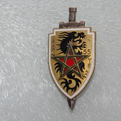 INSIGNE DU 55 &deg; T.D.V.N  ---------------D.O.M ----------------