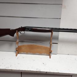 Fusil superpose Huglu LUGER cal.28/76 bois can.76cm + malette