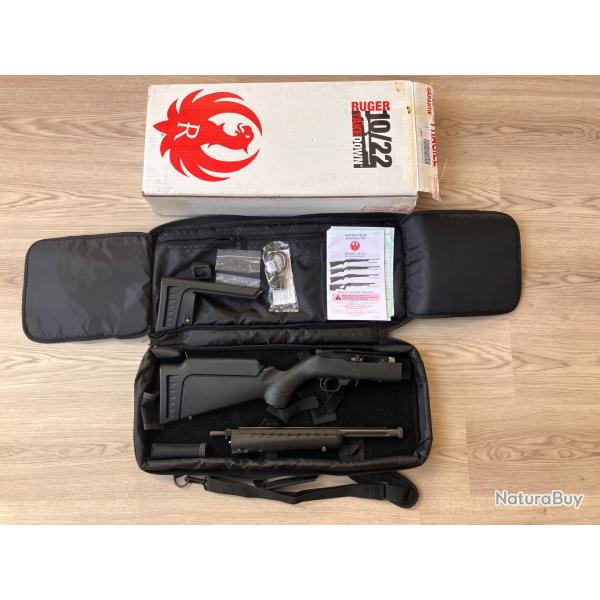 Ruger 10/22 canon lourd take down