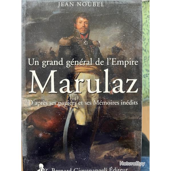 Livre Marulaz un grand g�n�ral de l'empire