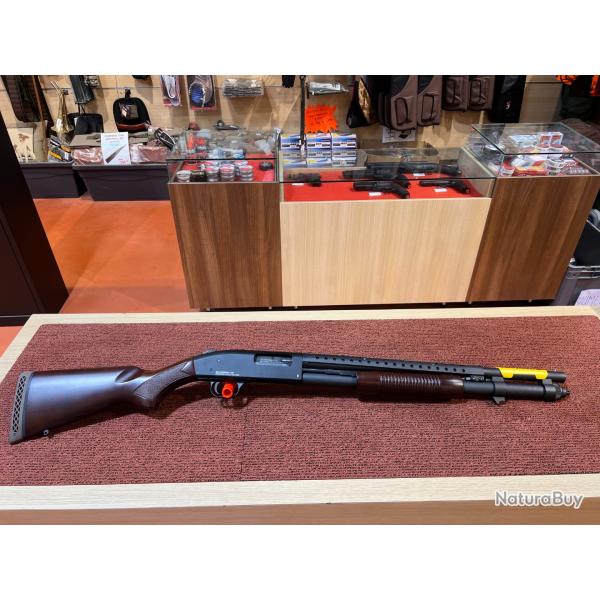 FUSIL � POMPE MOSSBERG 590 RETROGRADE CAL 12/76 - 51CM - OCCASION QUASI NEUF !