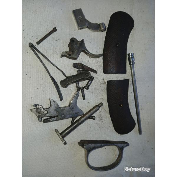 Lot de pi�ces d�tach�es revolver Eibar mod�le inconnu