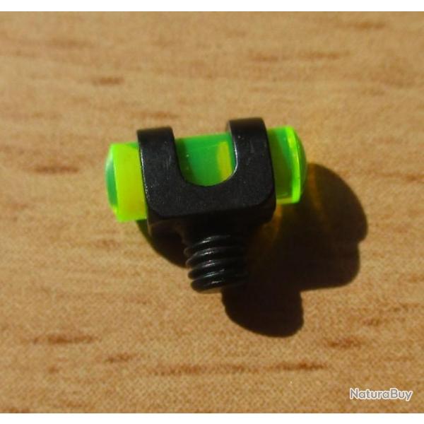 guidon de vis�e fibre optique jaune/vert filetage 3.5