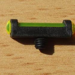 guidon fibre optique jaune/vert 2.6