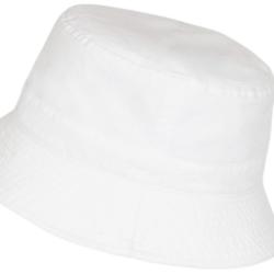 Chapeau Bob Blanc en Coton Premium Streetwear et Tendance Bobby Taille unique Blanc