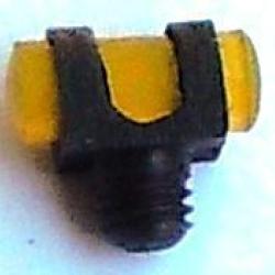 Guidon translucide jaune/vert 2.6 mm  a visser