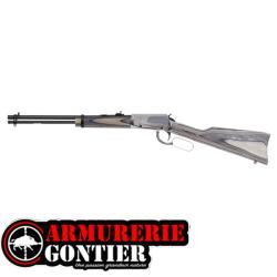 carabine &agrave; levier sous garde ROSSI rio bravo nickel bois lamine gris 22lr
