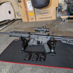 AR15 ANDERSON MANUFACTURING AM15 MAGPUL MOE Punisher edition avec optique "ACOG"