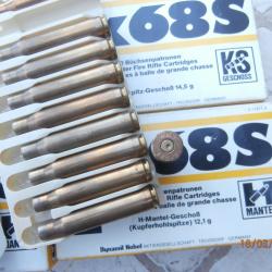 lot de 95 douilles calibre 8x68S