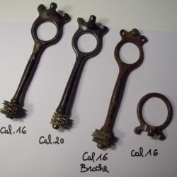 lot tire cartouche diff&eacute;rents cal.16 cal.20 et cal.16 broche