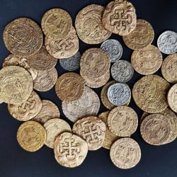 Lot de monnaies Tr&eacute;sor des Pirates