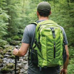 Sac &agrave; dos Kaki 2 tons 24L