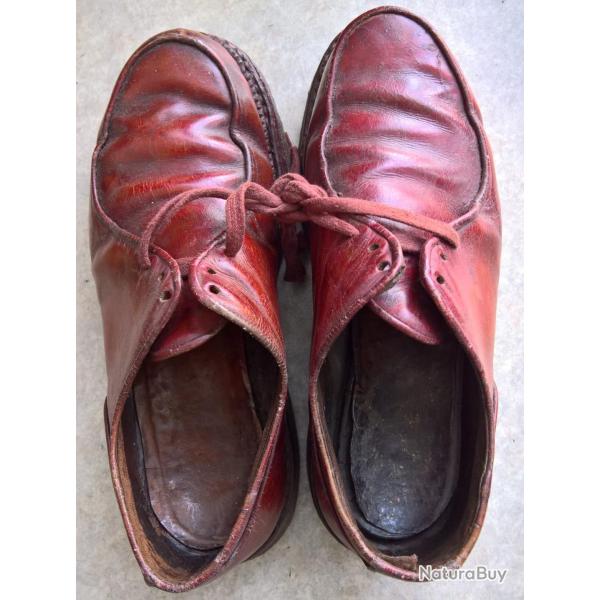 Chaussures dites de "Zazou", Lib�ration WW2